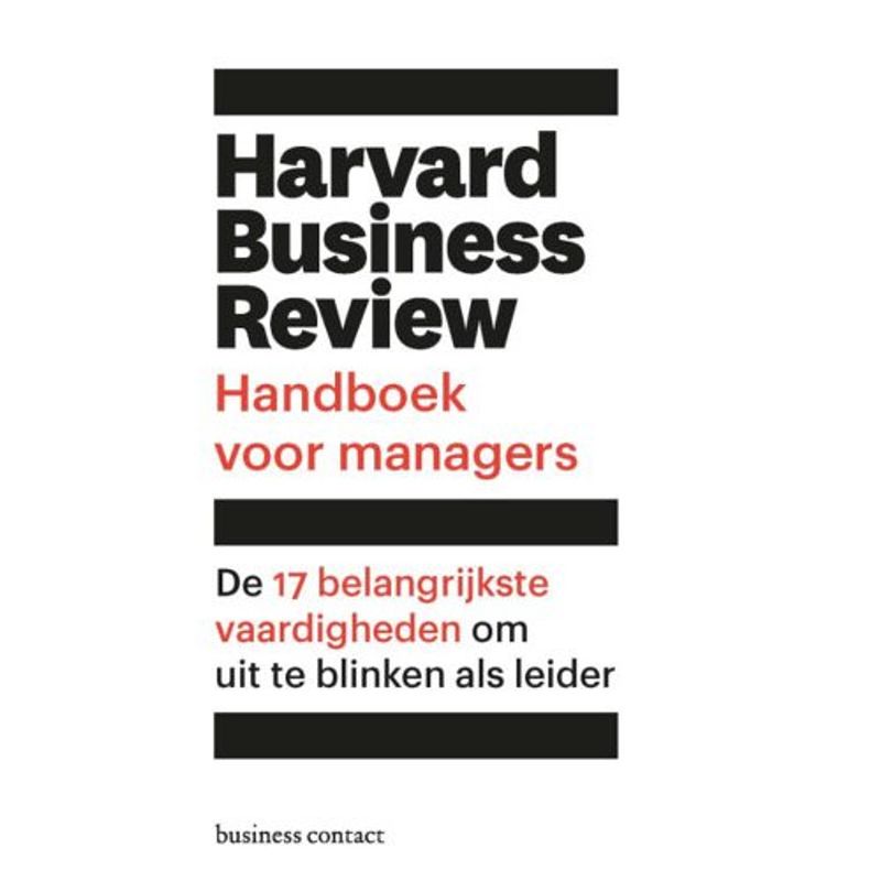 Foto van Harvard business review handboek voor managers