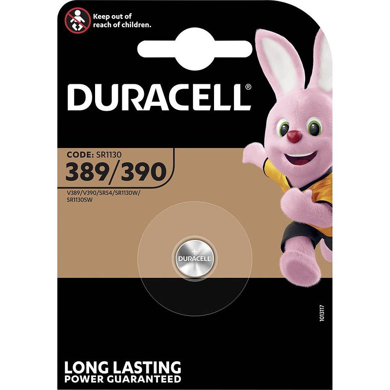 Foto van Duracell knoopcel 389/390