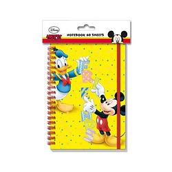 Foto van Disney notitieboekje mickey mouse junior a5 papier geel