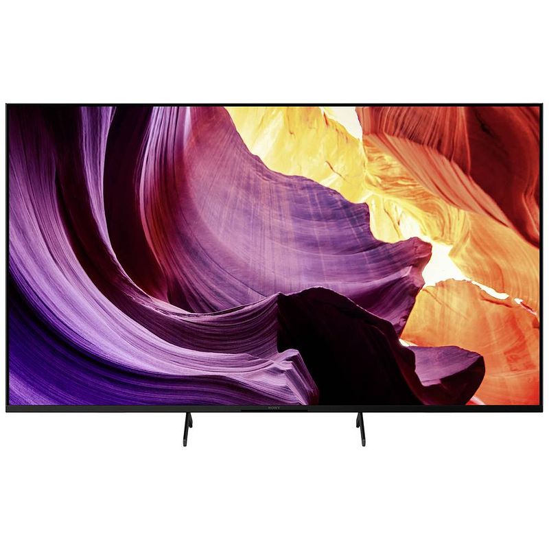 Foto van Sony kd65x80k led-tv 164 cm 65 inch energielabel f (a - g) dvb-t2, dvb-c, dvb-s2, uhd, smart tv, wifi, pvr ready, ci+* zwart