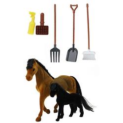 Foto van Toi-toys paarden met accessoires