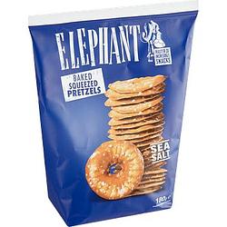 Foto van Elephant baked squeezed pretzels sea salt 180g bij jumbo