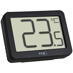 Foto van Tfa dostmann digitales thermometer thermometer zwart