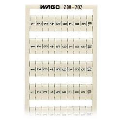 Foto van Wago 209-702 markeringskaarten opdruk: 1 - 10 5 stuk(s)