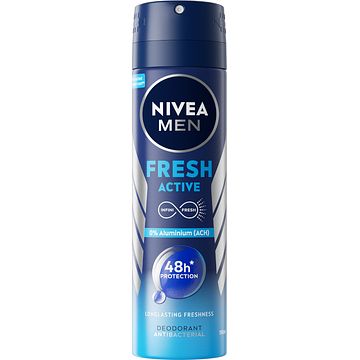 Foto van Nivea men fresh active deodorant spray 150ml bij jumbo