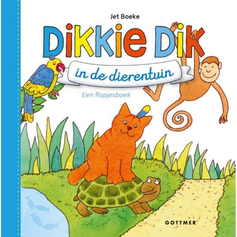 Foto van Dikkie dik in de dierentuin - dikkie dik