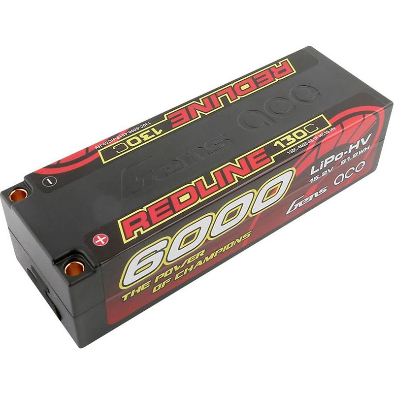 Foto van Gens ace lipo accupack 15.2 v 6000 mah aantal cellen: 4 130 c hardcase