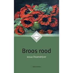 Foto van Broos rood - verbum holocaust bibliotheek