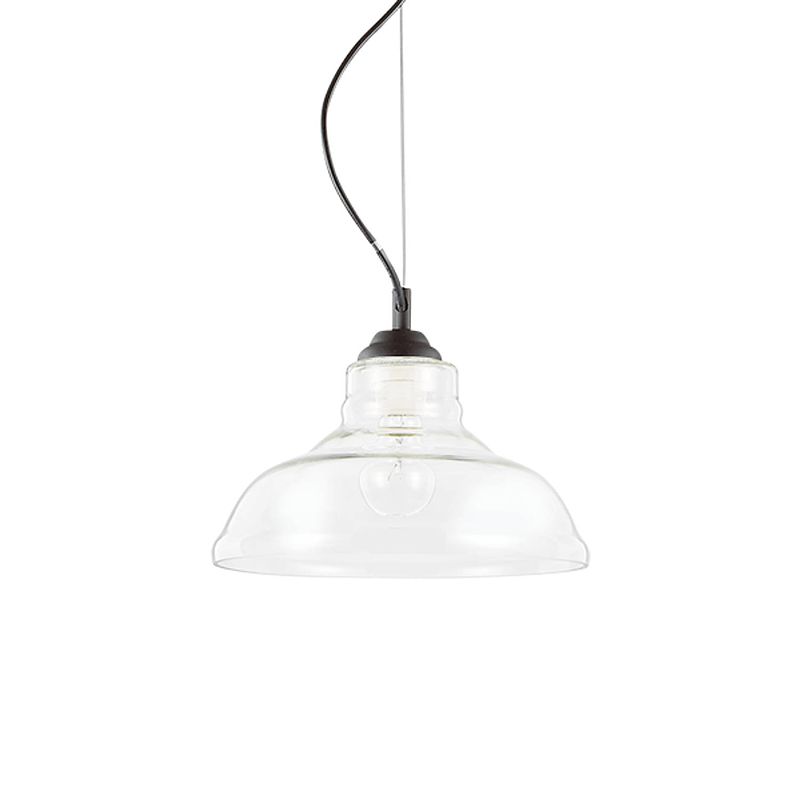 Foto van Ideal lux - bistro's - hanglamp - metaal - e27 - transparant