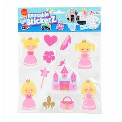 Foto van Toi-toys gelstickers reusable prinsessen meisjes 10-delig