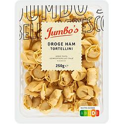 Foto van Jumbo verse pasta tortellini met gedroogde ham 250g