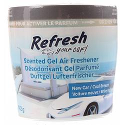 Foto van Refresh your car gel can new car & cool breeze 142 gram
