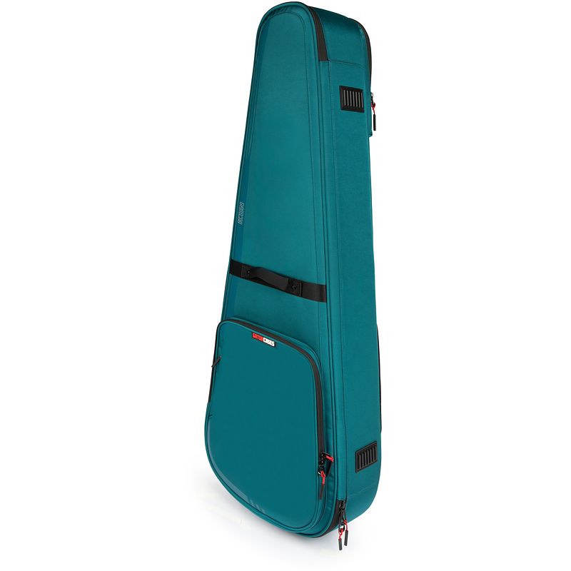 Foto van Gator cases g-icondread-blu icon serie softcase voor western gitaar - blauw