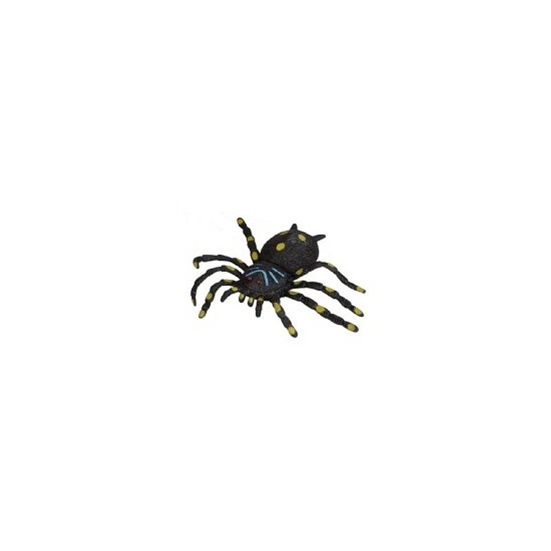 Foto van Halloween - horror nep decoratie spin webly 13 cm - feestdecoratievoorwerp