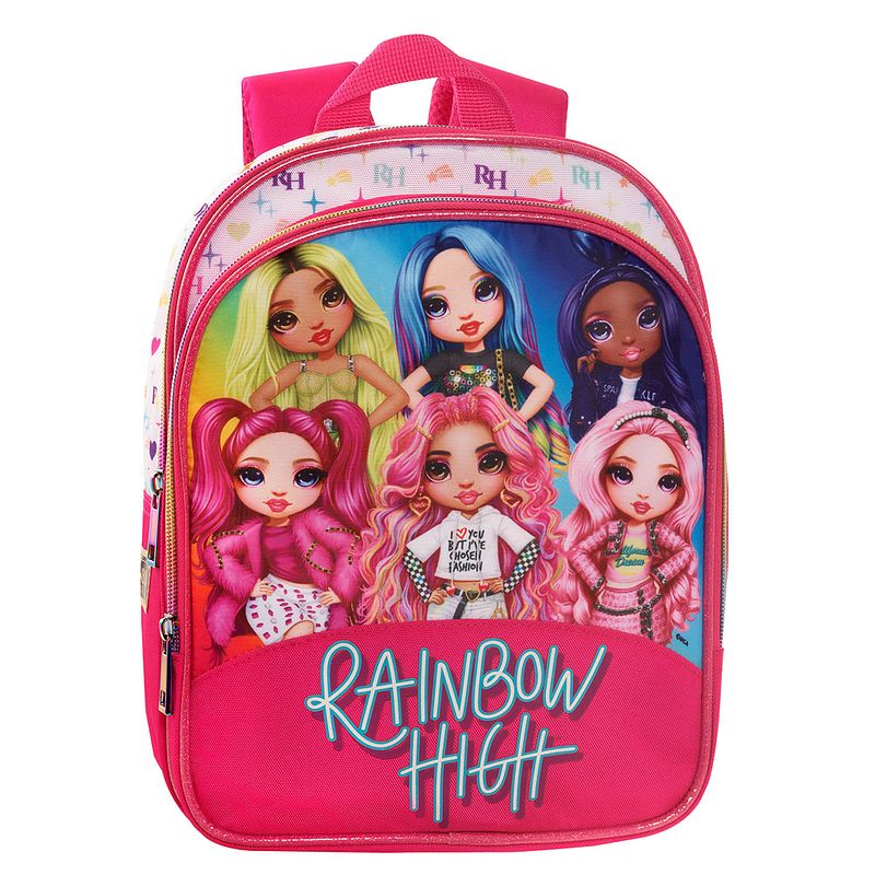 Foto van Rainbow high peuterrugzak, dolls - 30 x 22,5 x 10 cm - polyester