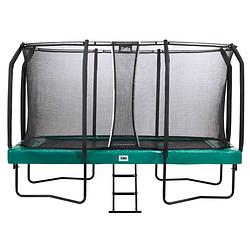 Foto van Trampoline - salta first class - 244 x 427 cm - groen