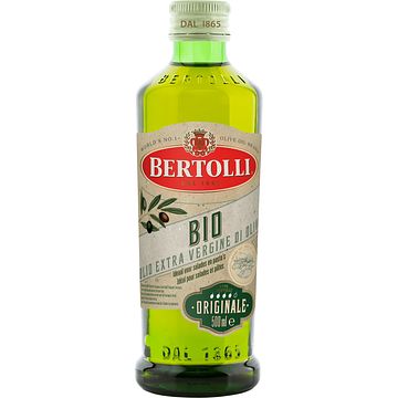 Foto van Bertolli bio olio extra vergine di oliva originale 500ml bij jumbo