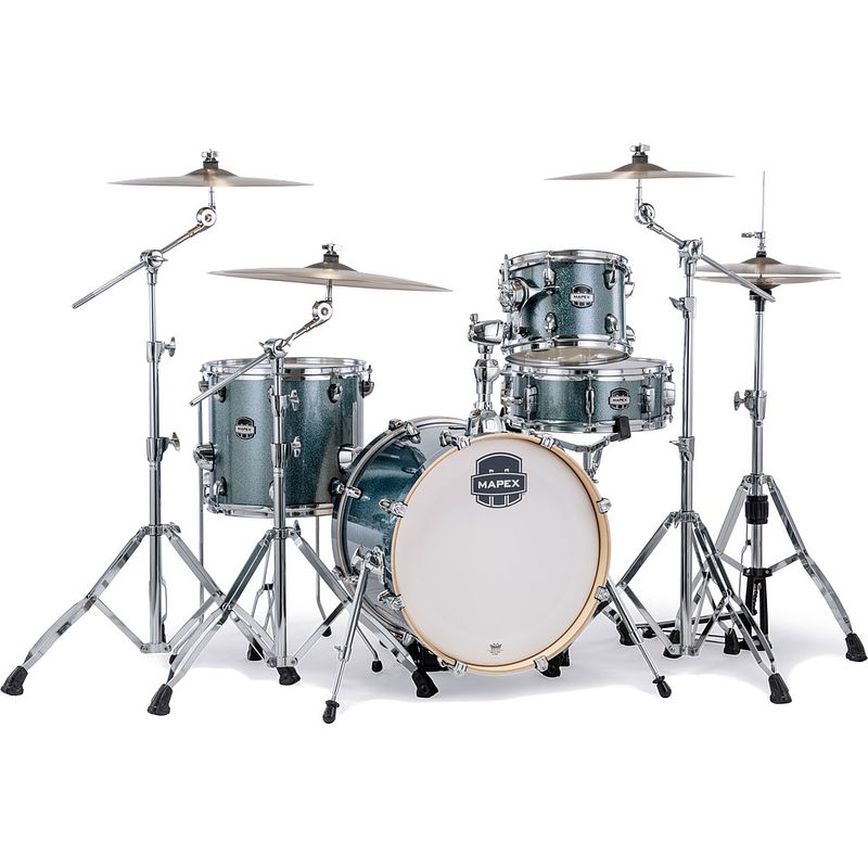 Foto van Mapex mars birch bebop twilight sparkle 4d. shellset