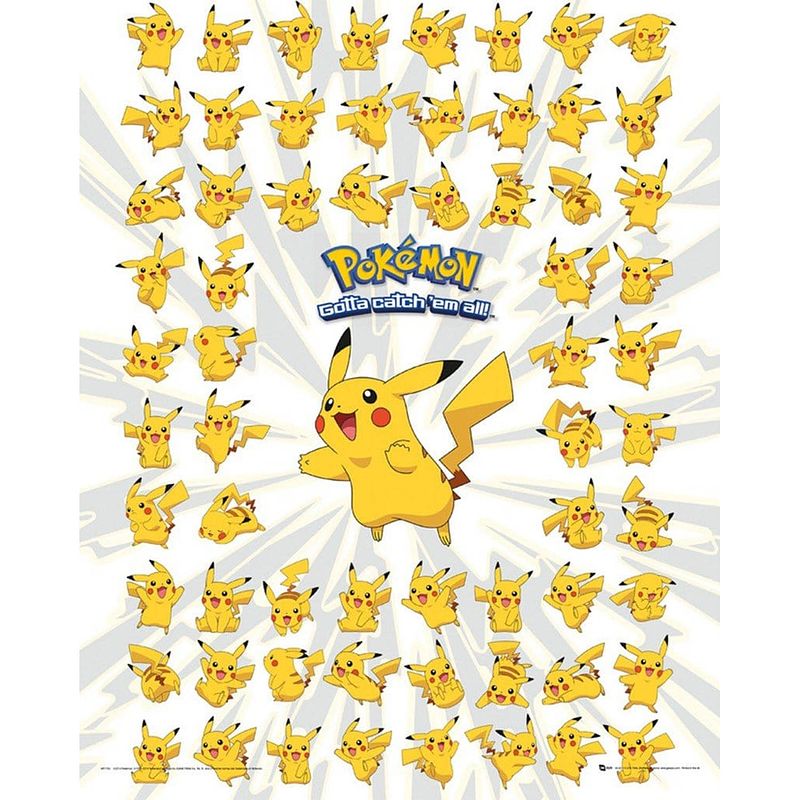 Foto van Gbeye pokemon pikachu poster 40x50cm