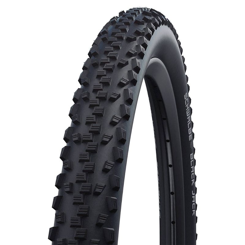 Foto van Schwalbe buitenband black jack 24 x 1.90 (47-507) zwart