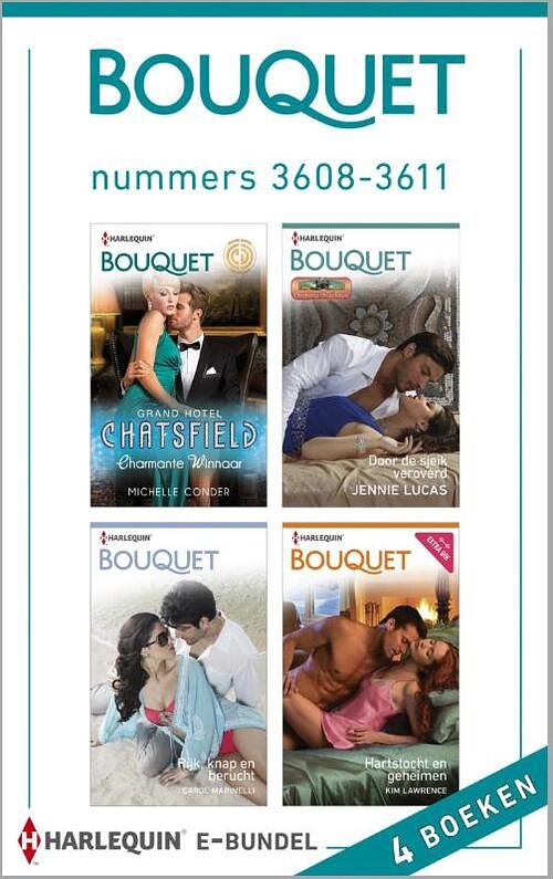 Foto van Bouquet e-bundel nummers 3608-3611 (4-in-1) - carole marinelli - ebook (9789402511314)