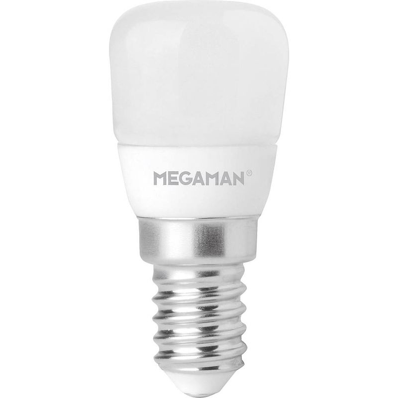 Foto van Megaman mm21039 led-lamp energielabel g (a - g) e14 ballon 2 w = 11 w warmwit (ø x l) 26 mm x 57 mm dimbaar 1 stuk(s)