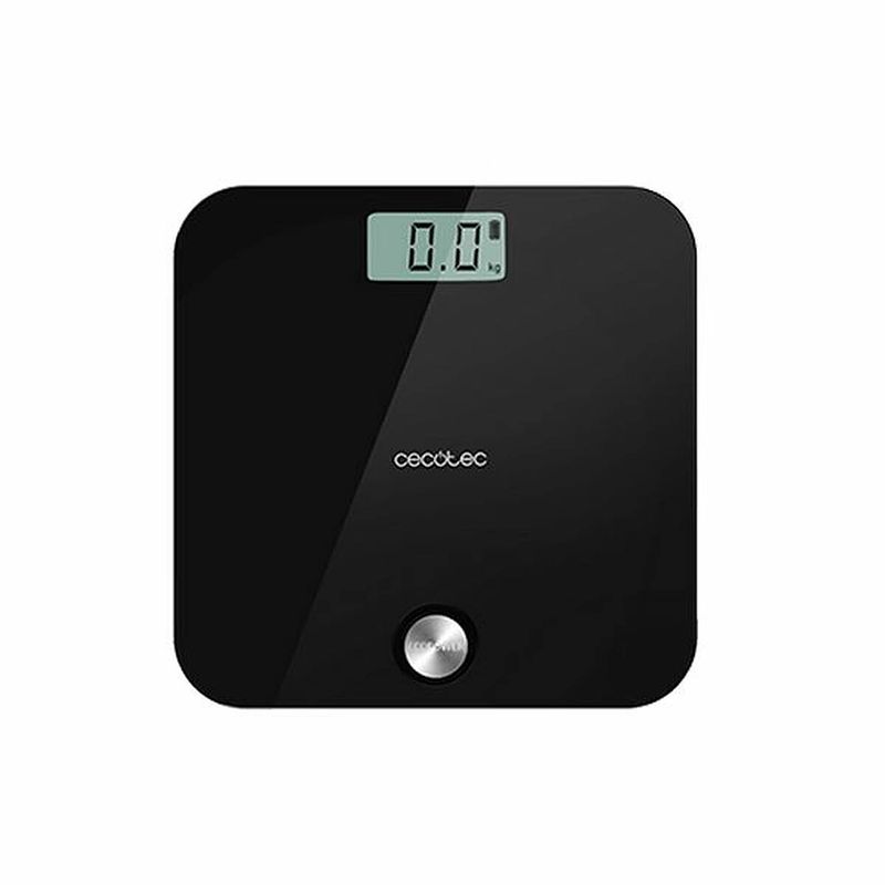 Foto van Digitale personenweegschaal cecotec ecopower 10000 healthy black lcd 180 kg zwart 180 kg