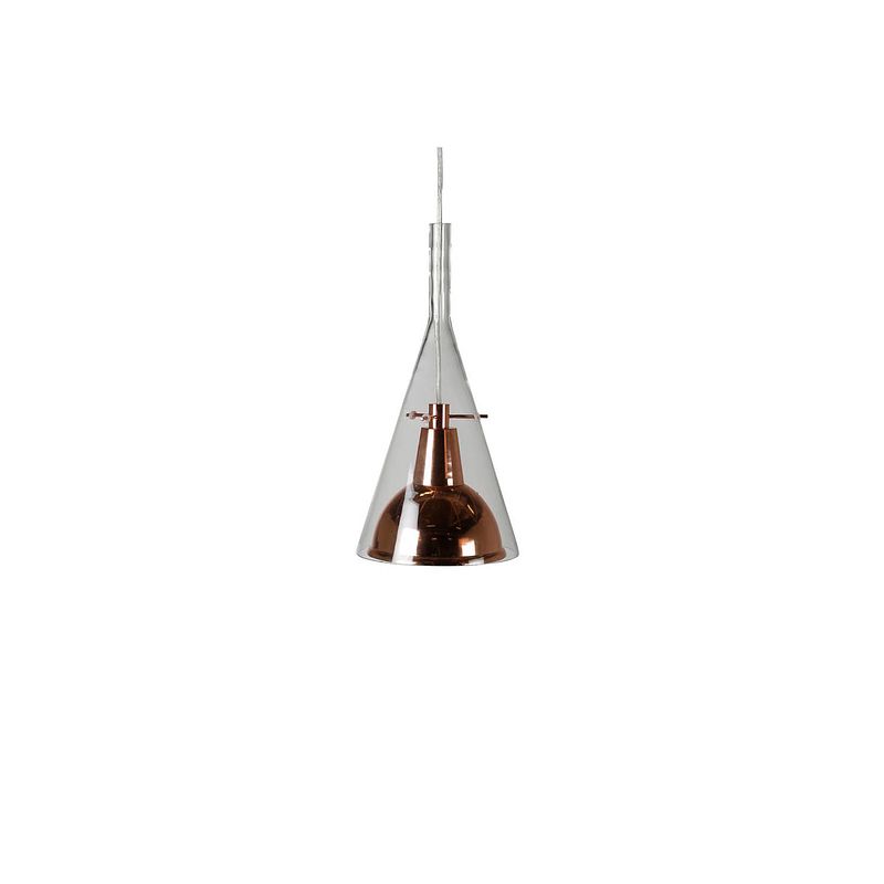 Foto van Sirius verlichting hanglamp ø25cm aluminum, glas koper.