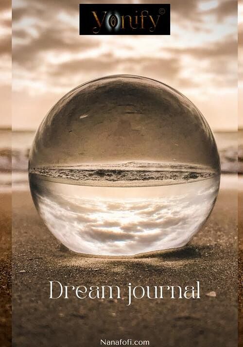 Foto van Yonify dream journal - laucyna bodaan - paperback (9789403671536)