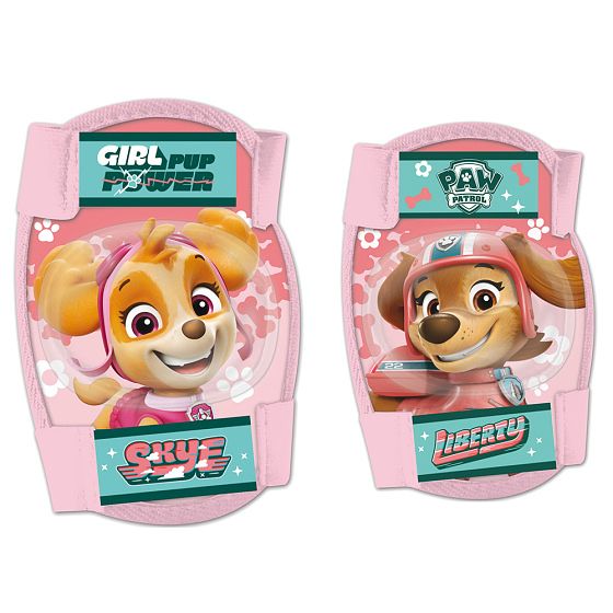 Foto van Paw patrol knie en elleboogbeschermers meisjes roze