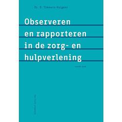 Foto van Observeren en rapporteren in de zorg- en