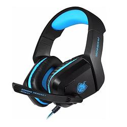 Foto van Phoinikas - koptelefoon - gaming headset - blauw