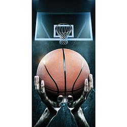 Foto van Basketbal strandlaken - 70 x 140 cm - multi