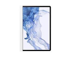 Foto van Samsung note view cover voor tab s8+ tablethoesje wit