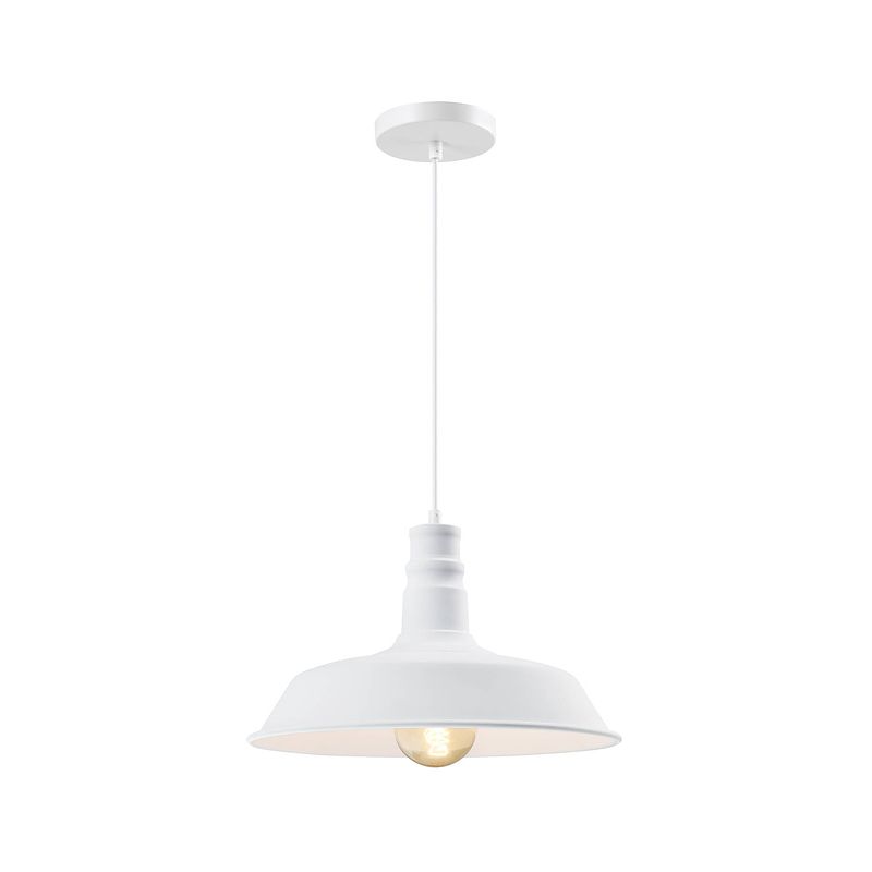 Foto van Quvio hanglamp rond wit- quv5158l-white