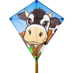 Foto van Invento vlieger eddy cow junior 68 x 68 cm polyester