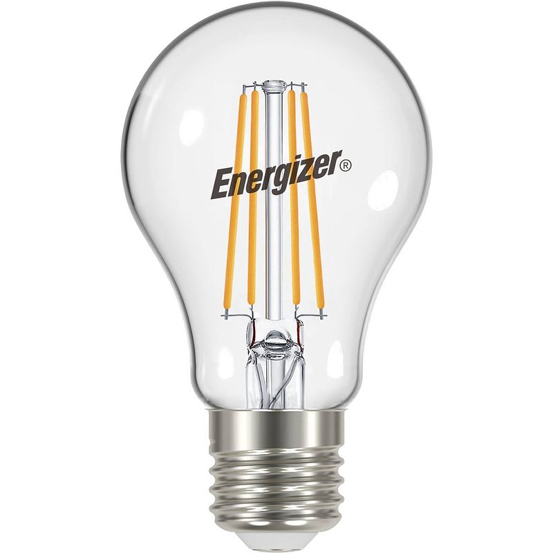 Foto van Energizer energiezuinige led filament lamp - e27 - 5 watt - warmwit licht - niet dimbaar - 5 stuks