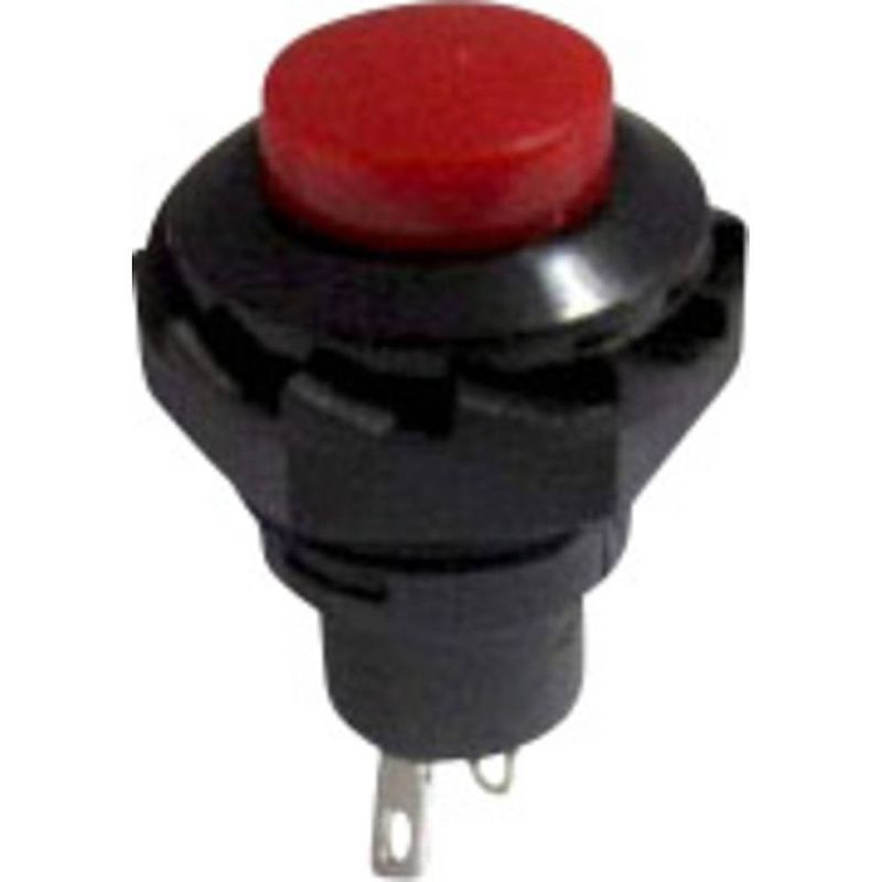 Foto van Tru components 1587732 tc-r13-502a-05rt druktoets 250 v/ac 1.5 a 1x uit/(aan) moment 1 stuk(s)