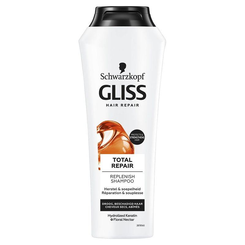 Foto van Gliss total repair shampoo