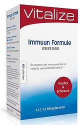 Foto van Vitalize immuun formule weerstand tabletten