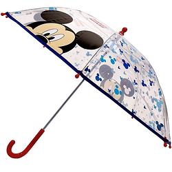 Foto van Disney mickey mouse kinderparaplu - transparant - d73 cm - paraplu'ss