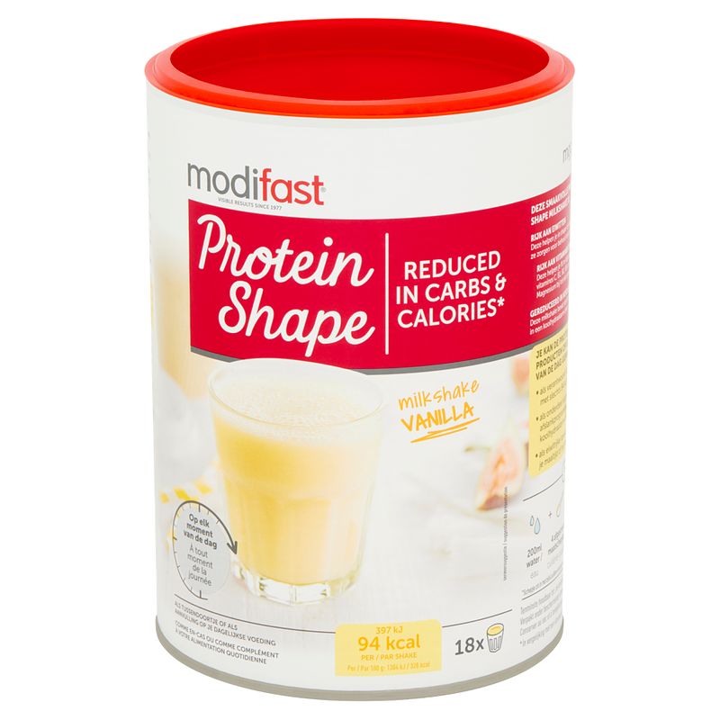Foto van Modifast protein shape milkshake vanille