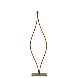 Foto van Light & living - vloerlamp okno - 46x17x140cm - goud