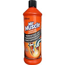 Foto van Ontstopper vloeibaar mr.muscle- 1 liter - krachtige ontstopper gel