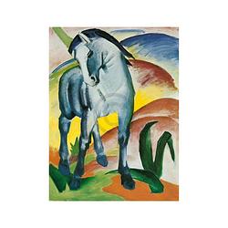 Foto van Franz marc - blaues pferd i monaco kunstdruk 60x80cm