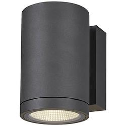 Foto van Slv enola round m 1003423 led-buitenlamp (wand) led vast ingebouwd 10 w antraciet