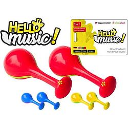 Foto van Voggenreiter 1151 hello music maracas-set met downloadcode app