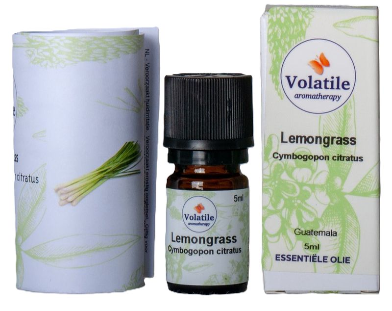 Foto van Volatile lemongrass (cymbopogon flexosus) 5ml