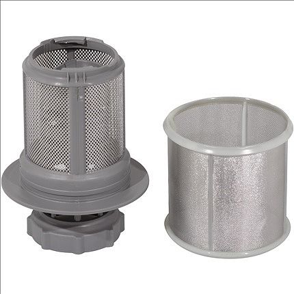 Foto van Bosch microfilter + grof filter, 3-delig sgs46062 shv5603 sgs3305 vaatwassers accessoire