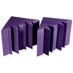 Foto van Auralex megalenrd purple 61x61x61cm bass trap paars (2-delig)